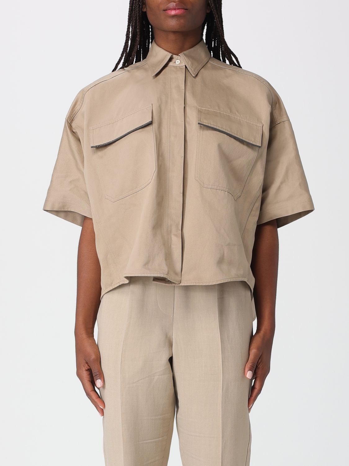 Shirt Woman color Beige