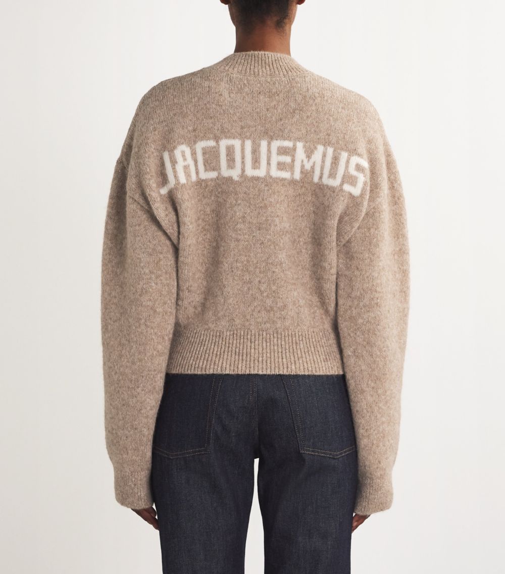Alpaca Wool-Blend Sweater