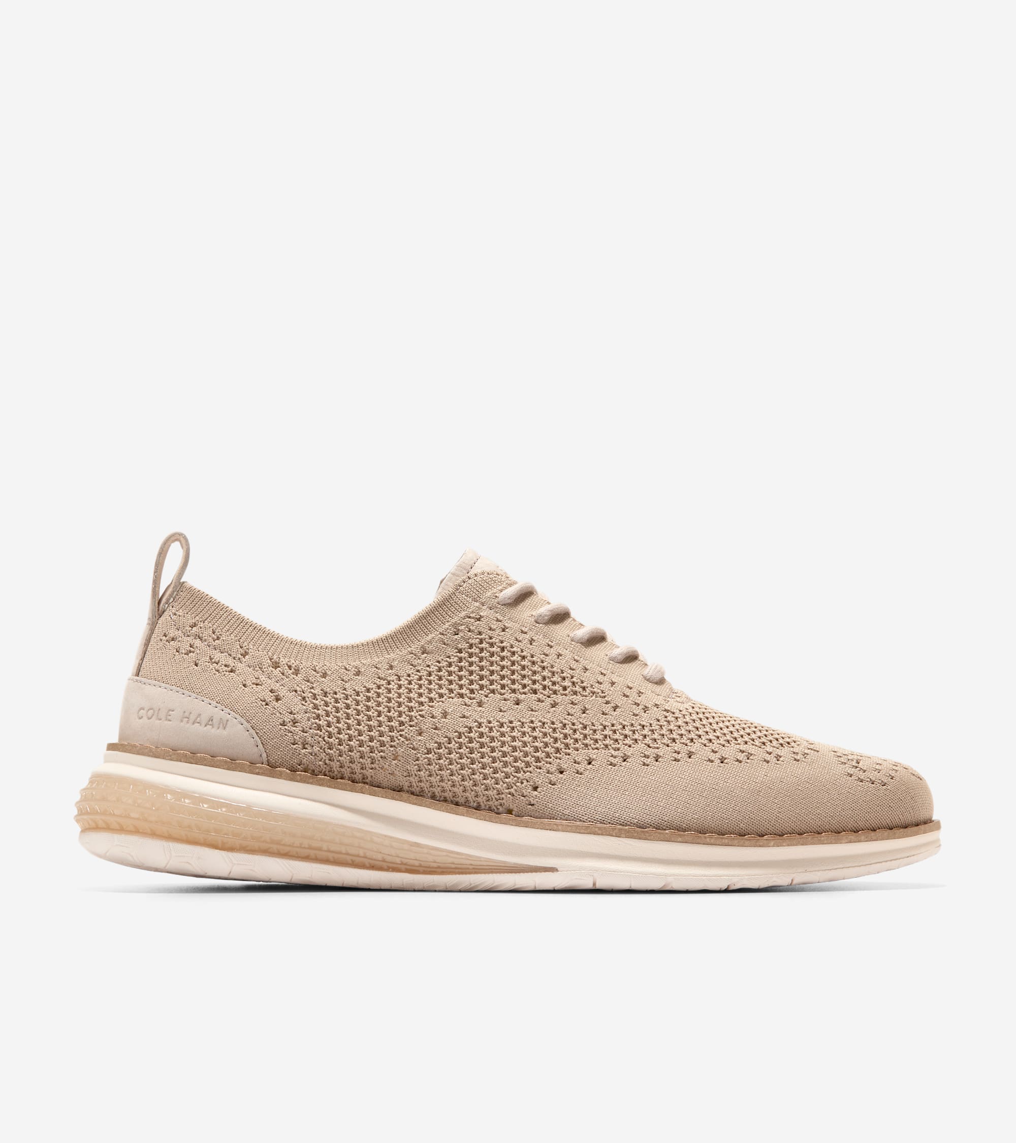 Men's Øriginal Grand Energyweave Stitchlite Wingtip Oxford Shoes - Beige