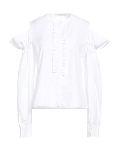Woman Shirt White Size 6 Cotton