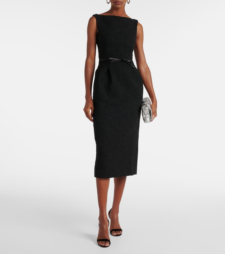 Midikleid aus Tweed