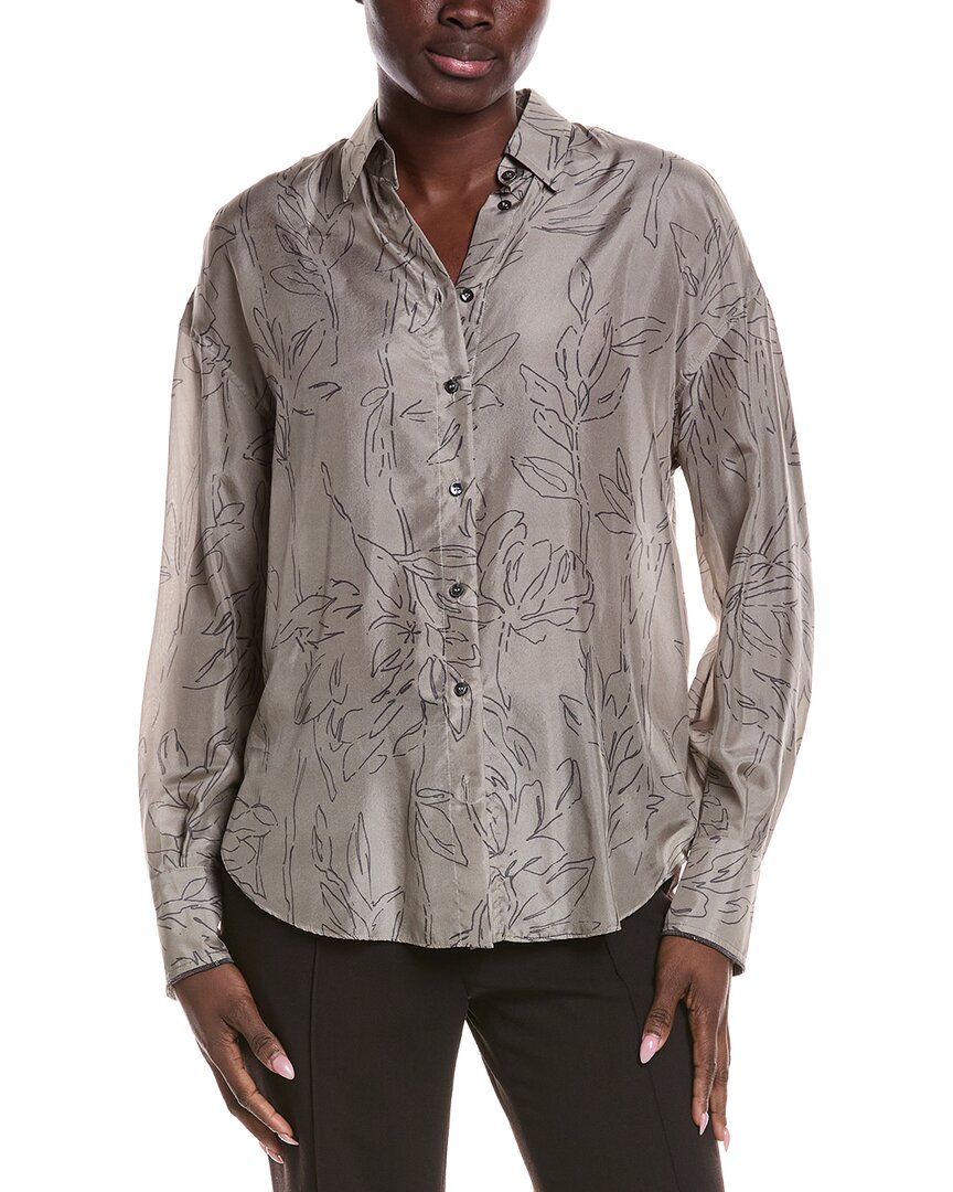 Silk-Blend Shirt