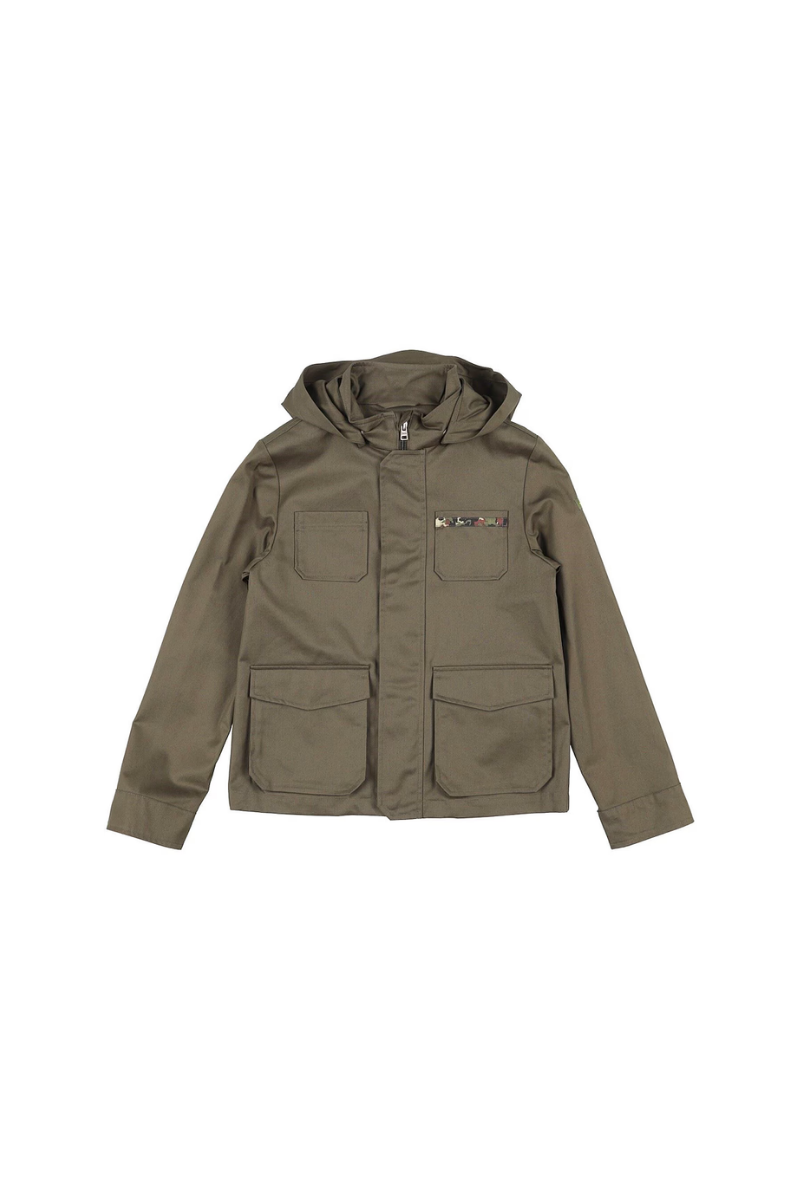 Utility Pocket Jacket — Green