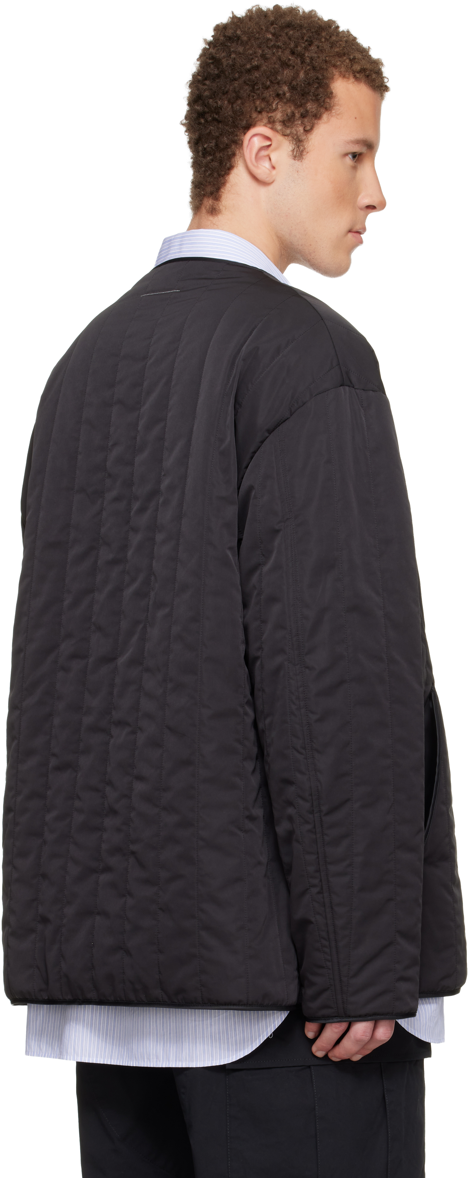 Black 'Sportsjacket' Reversible Jacket
