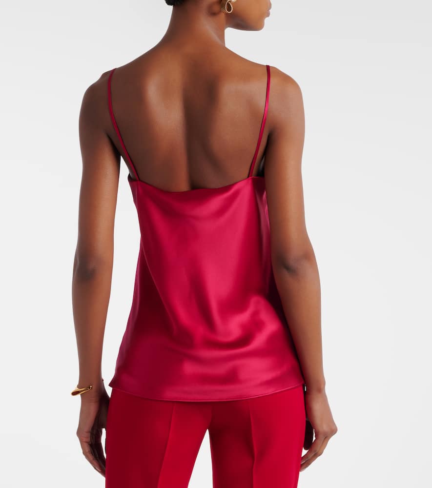 Silk satin camisole