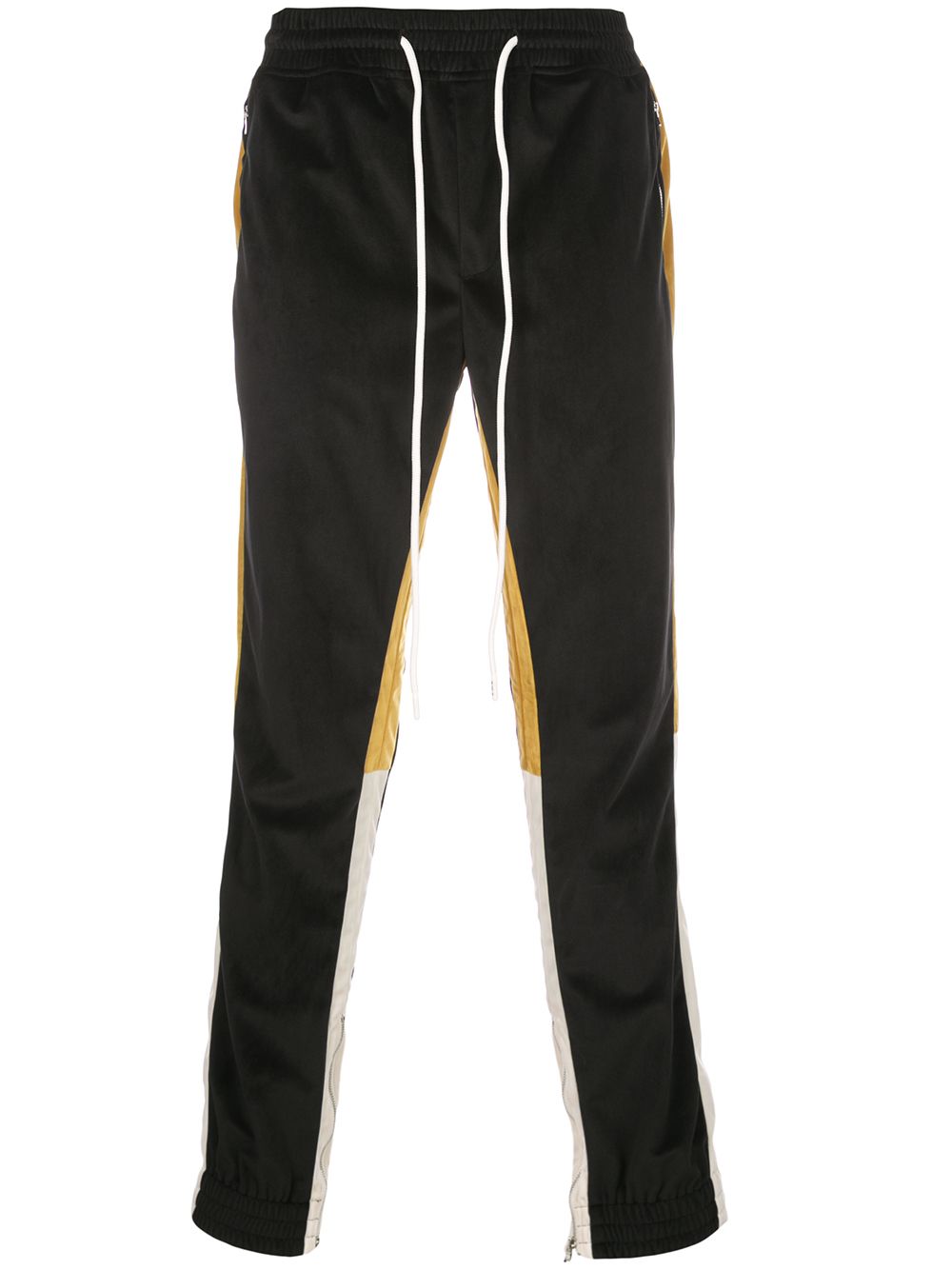 Velvet retro trousers - Black