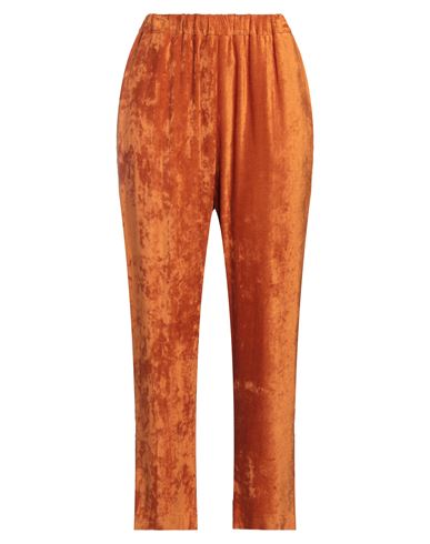 Forte_forte Woman Pants Rust Size 2 Viscose, Elastane