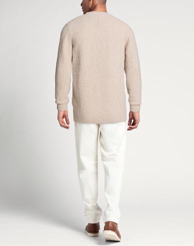 Man Sweater Beige Size 38 Cotton, Polyamide, Elastane