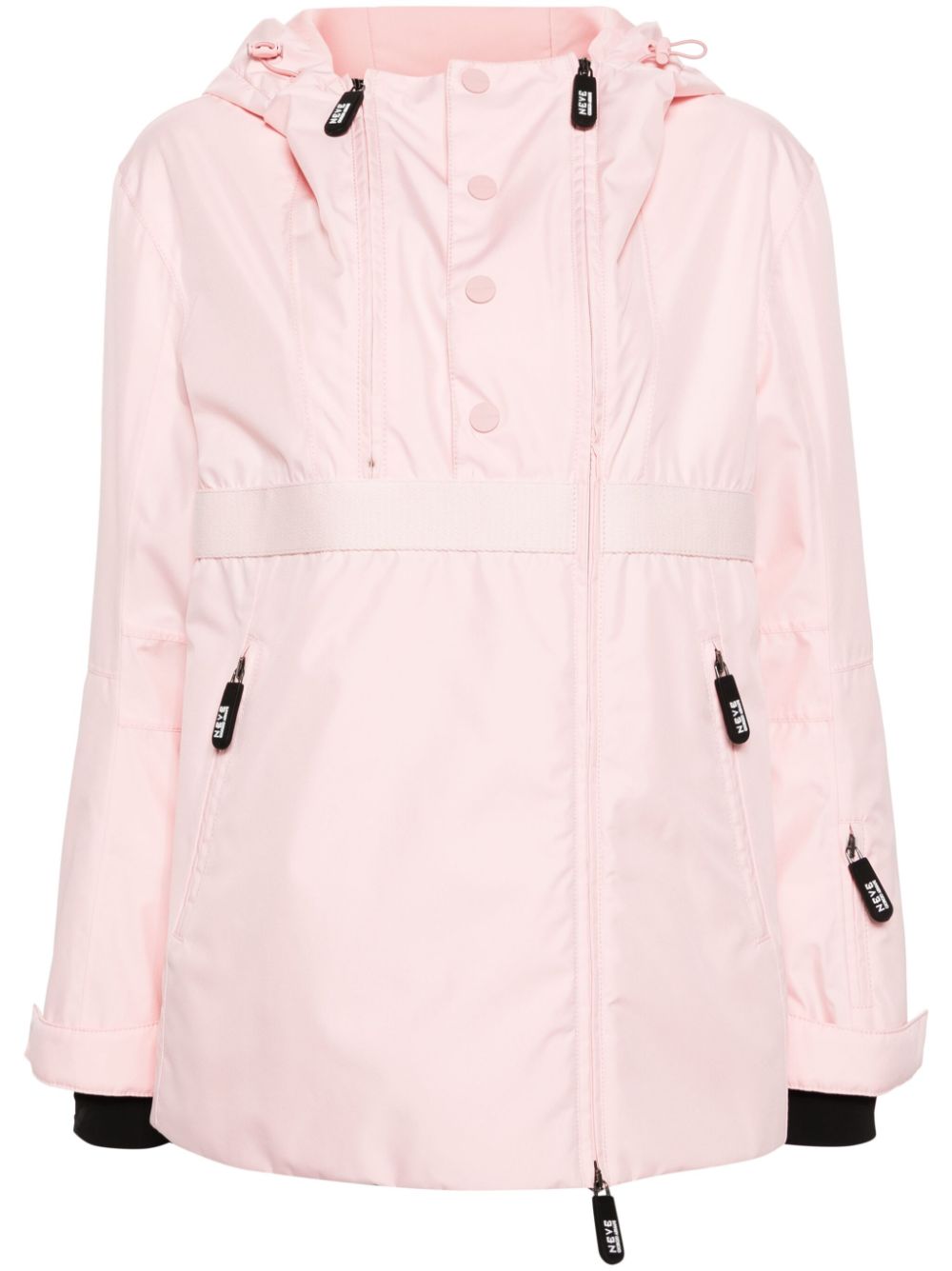Down hooded jacket - Pink