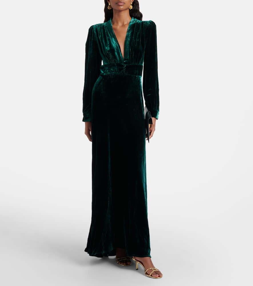 Emory velvet gown