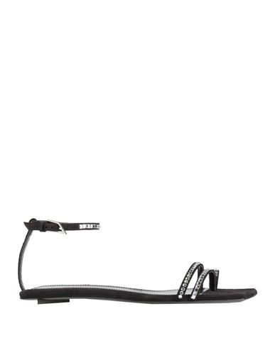 Woman Thong sandal Black