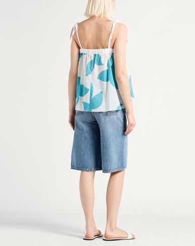 Woman Top White Size 6 Cotton