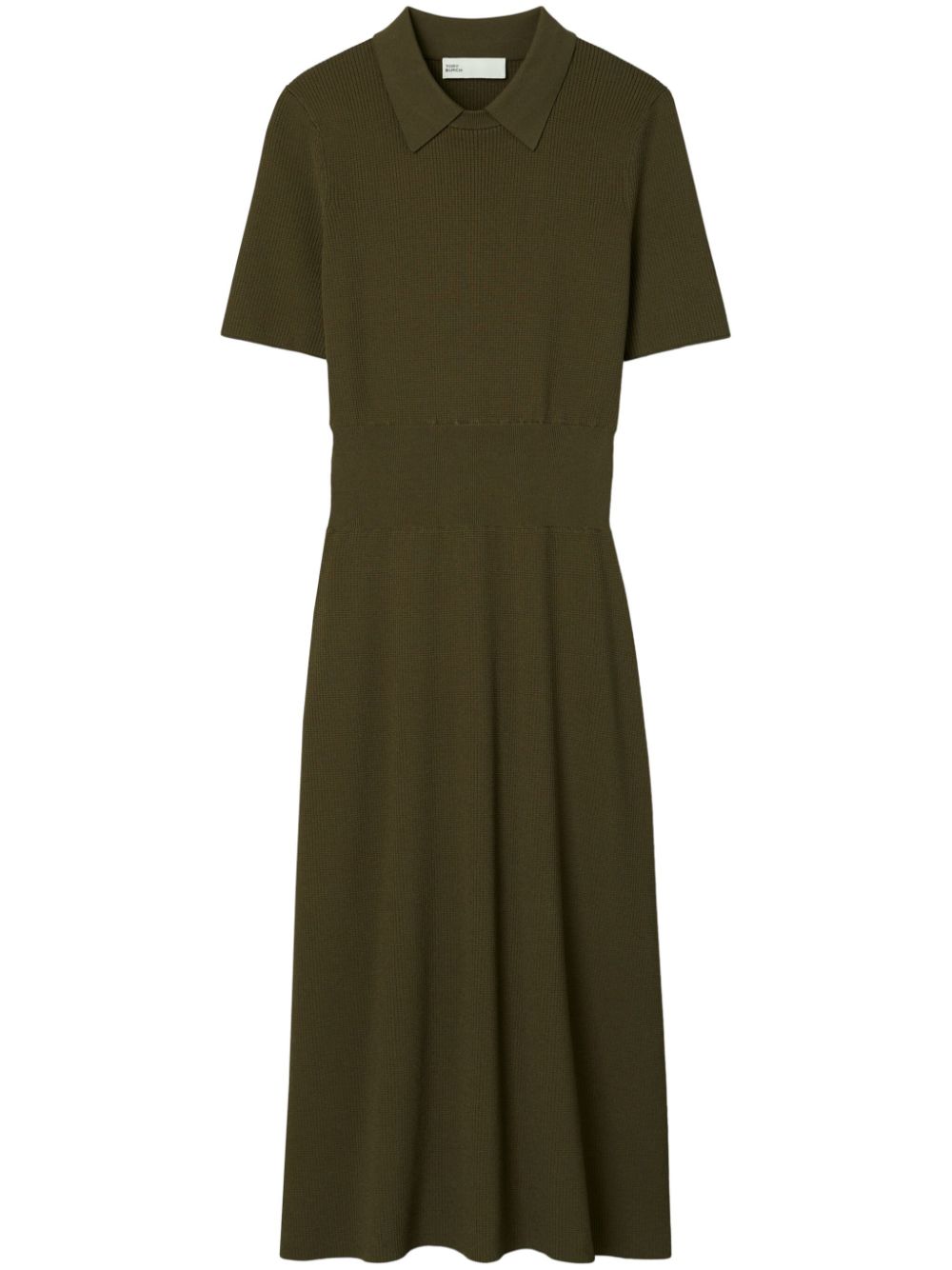 Short-sleeved dress - Green