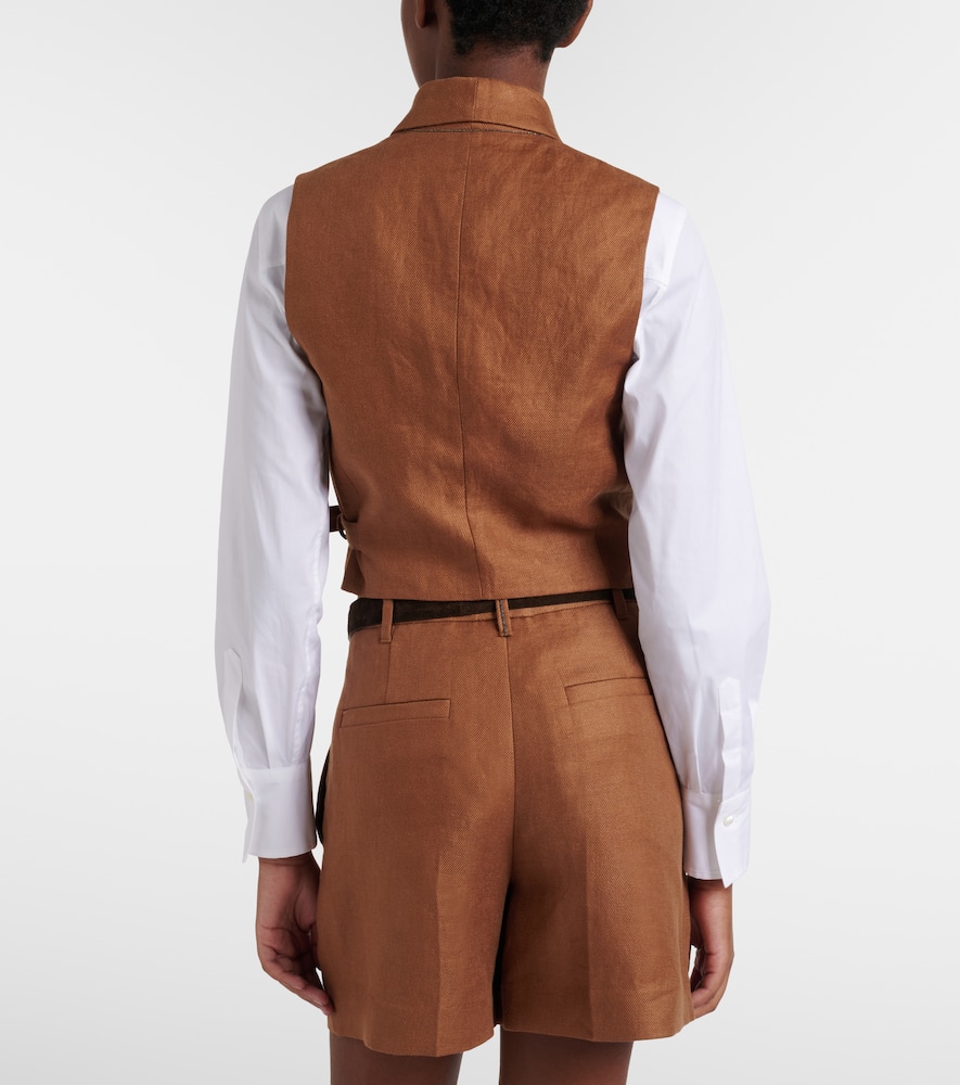 Monili linen vest