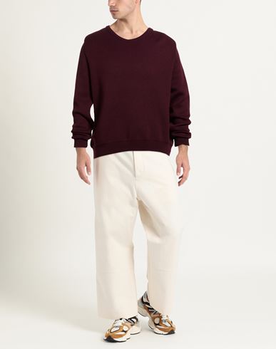 Marsēm Man Sweater Plum Size L Wool, Acrylic