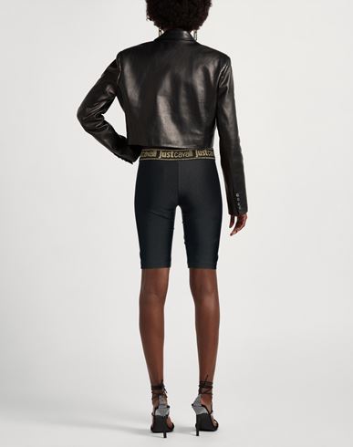 Woman Shorts & Bermuda Shorts Black Size 4 Polyamide, Elastane