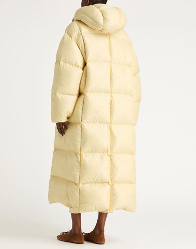 Woman Puffer Pastel yellow Size XS Polyamide