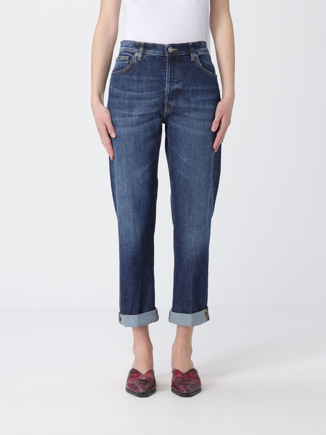 Jeans Woman color Blue