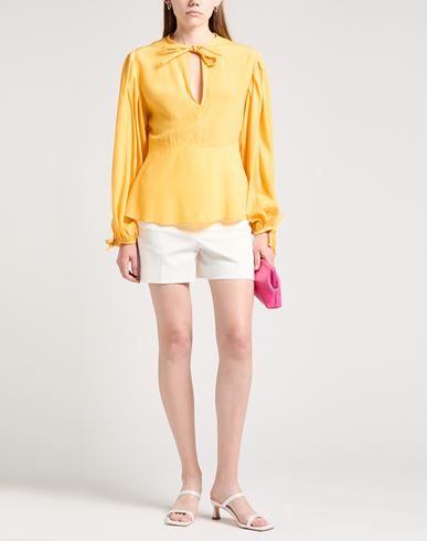 Woman Top Apricot Size 6 Acetate, Silk, Polyamide