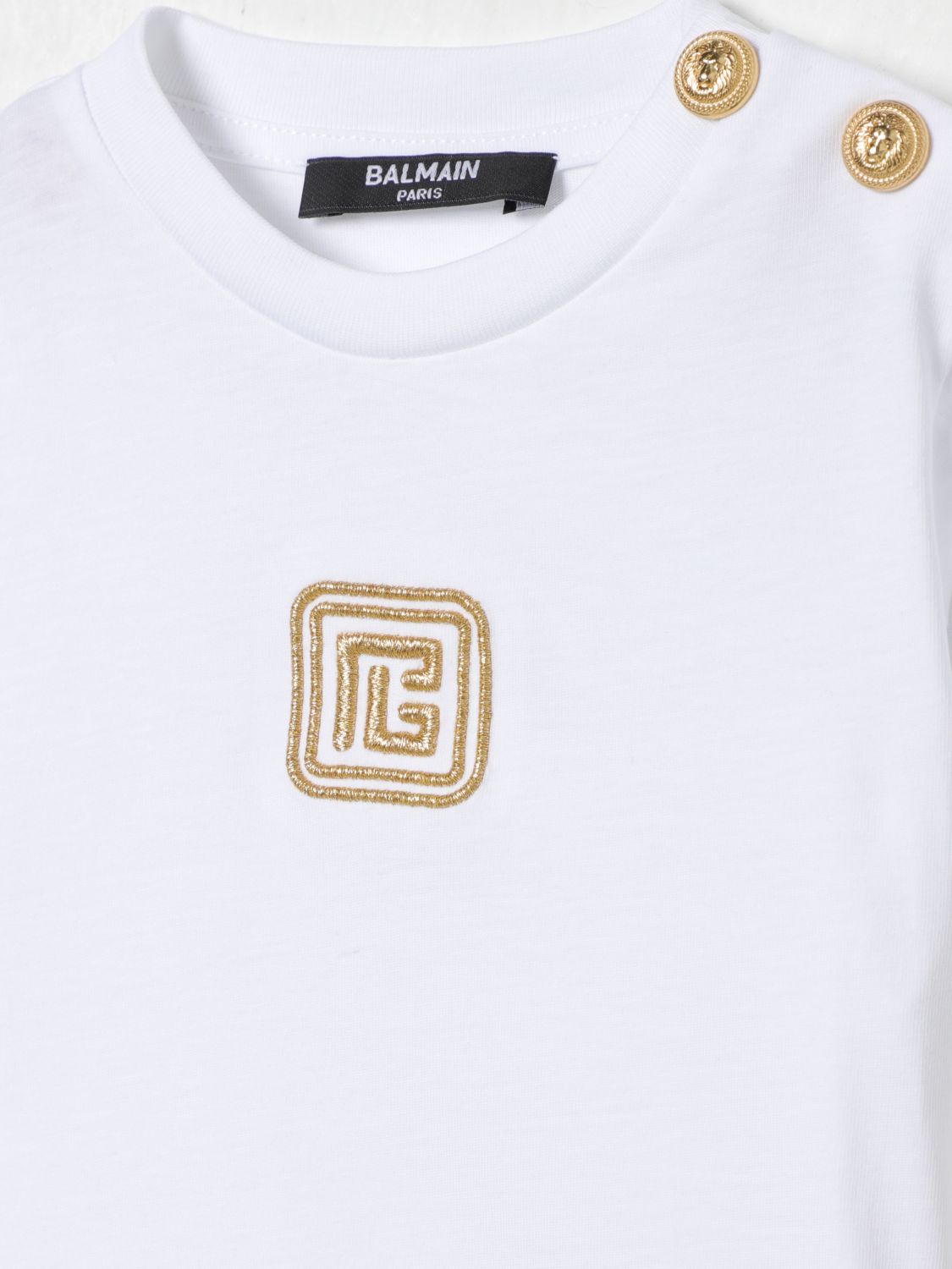 T-Shirt BALMAIN Kids color White