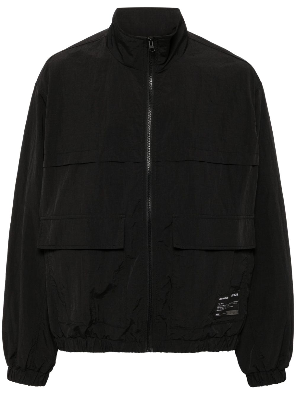 Zip-fastening jacket - Black