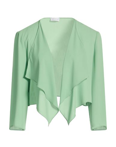 Woman Jacket Light green Size 8 Polyester