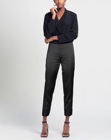 Nenah Woman Pants Black Size L Polyester, Elastane
