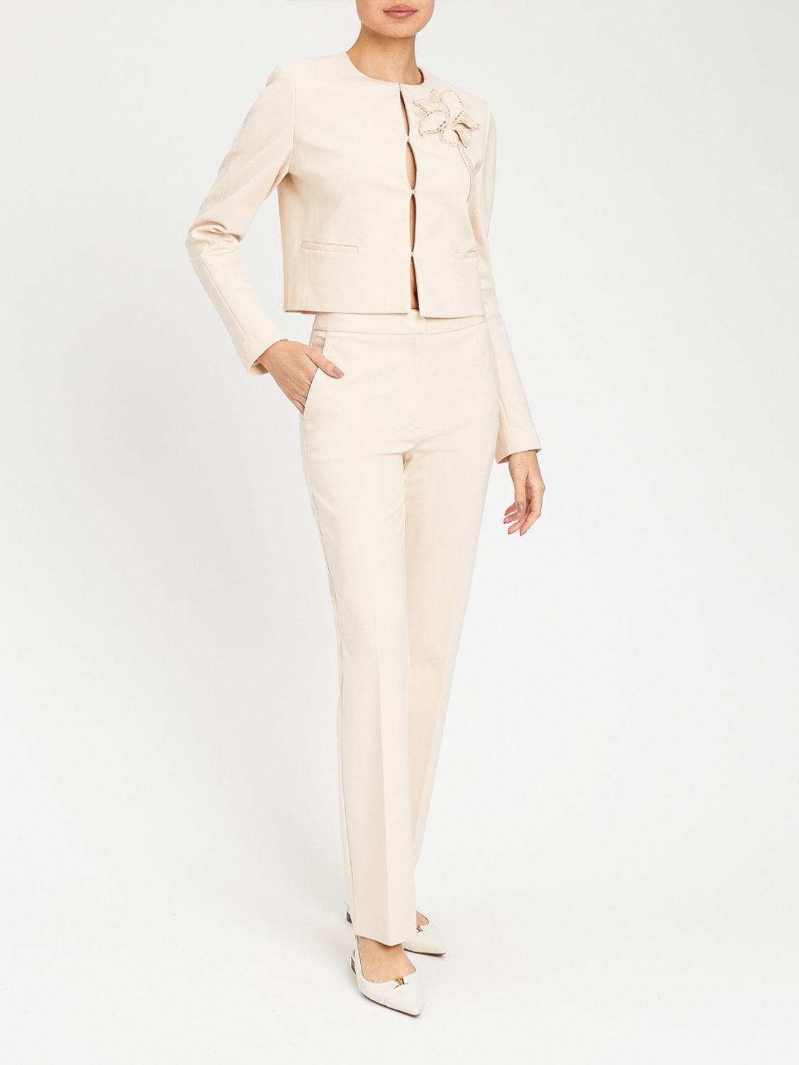Pants Woman color White