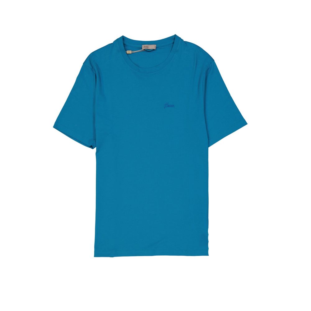 Cotton T-Shirt — Blue