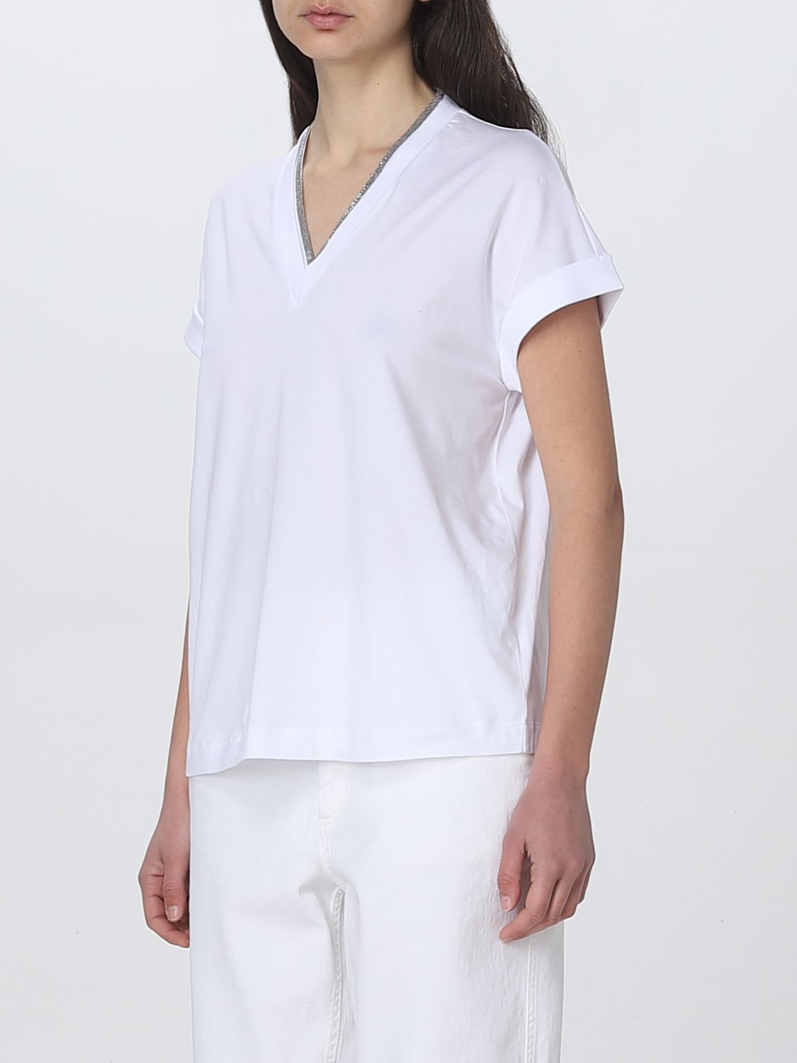 T-Shirt Woman color White