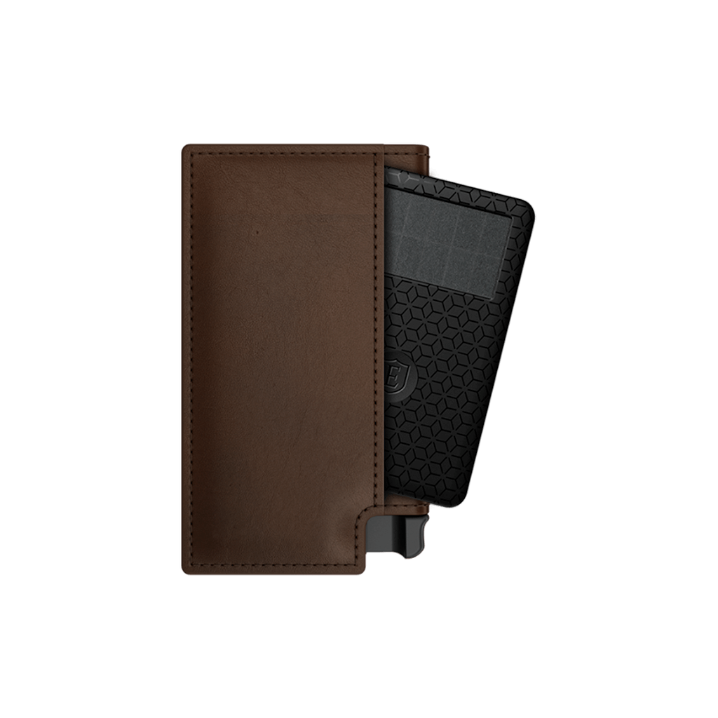 Men's Wallet - Smiley x Ekster Premium Slim Men's Wallet Trackable Wallet Leather Smart Wallet RFID Blocking