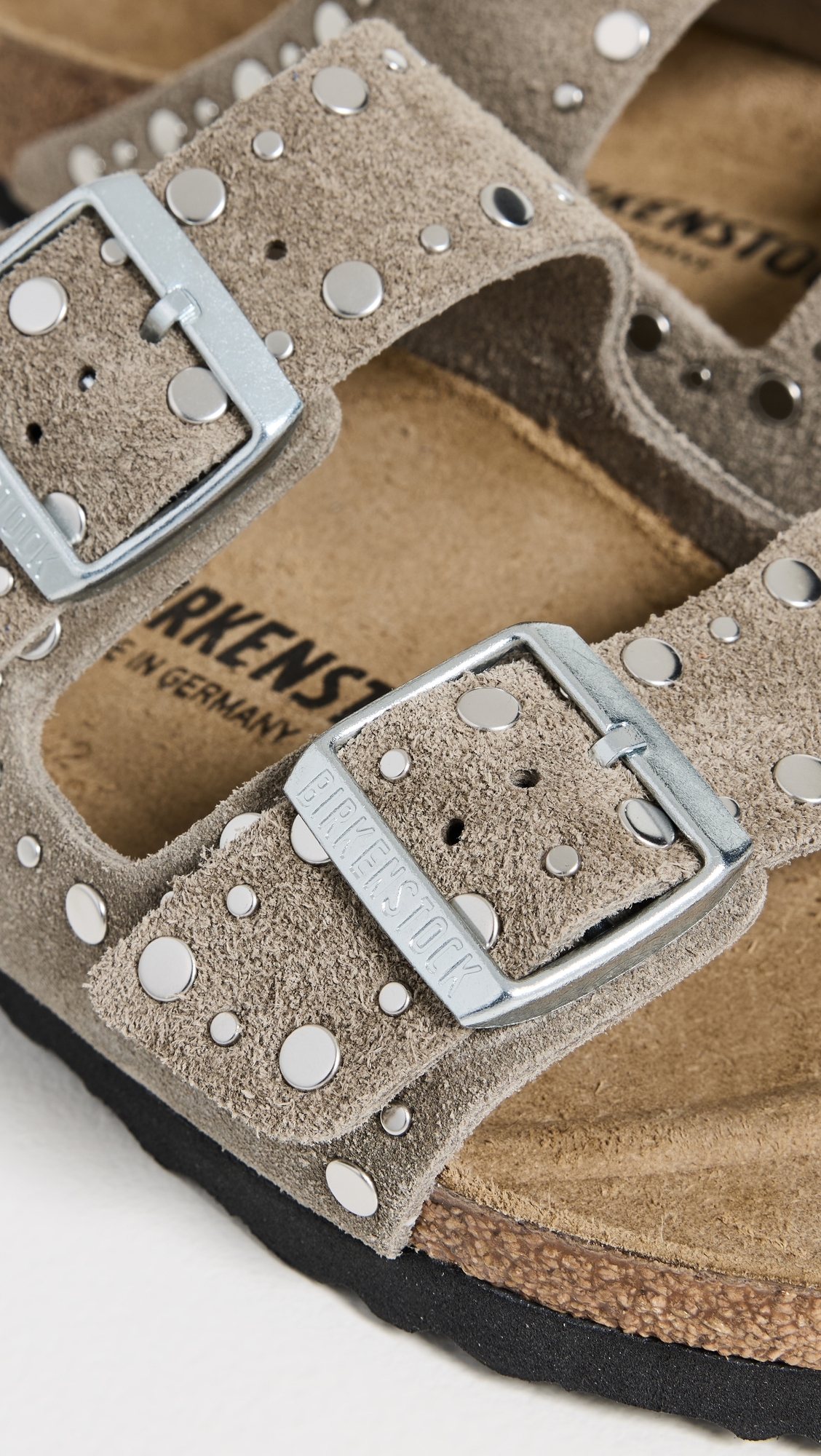 Birkenstock Arizona Rivets Sandals Taupe