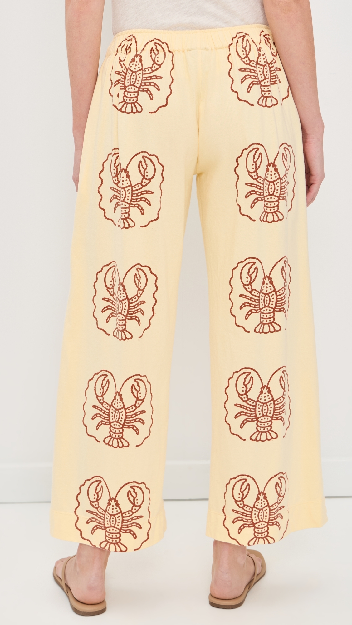 Lita Lobster Leize Pants Yellow