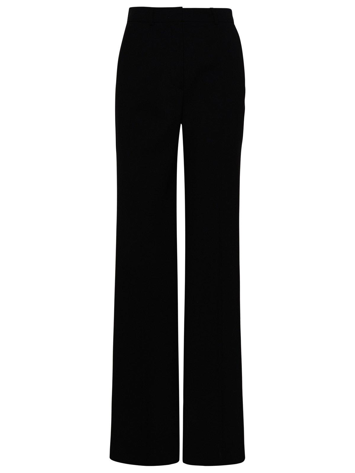 Wide-Leg Tailored Trousers