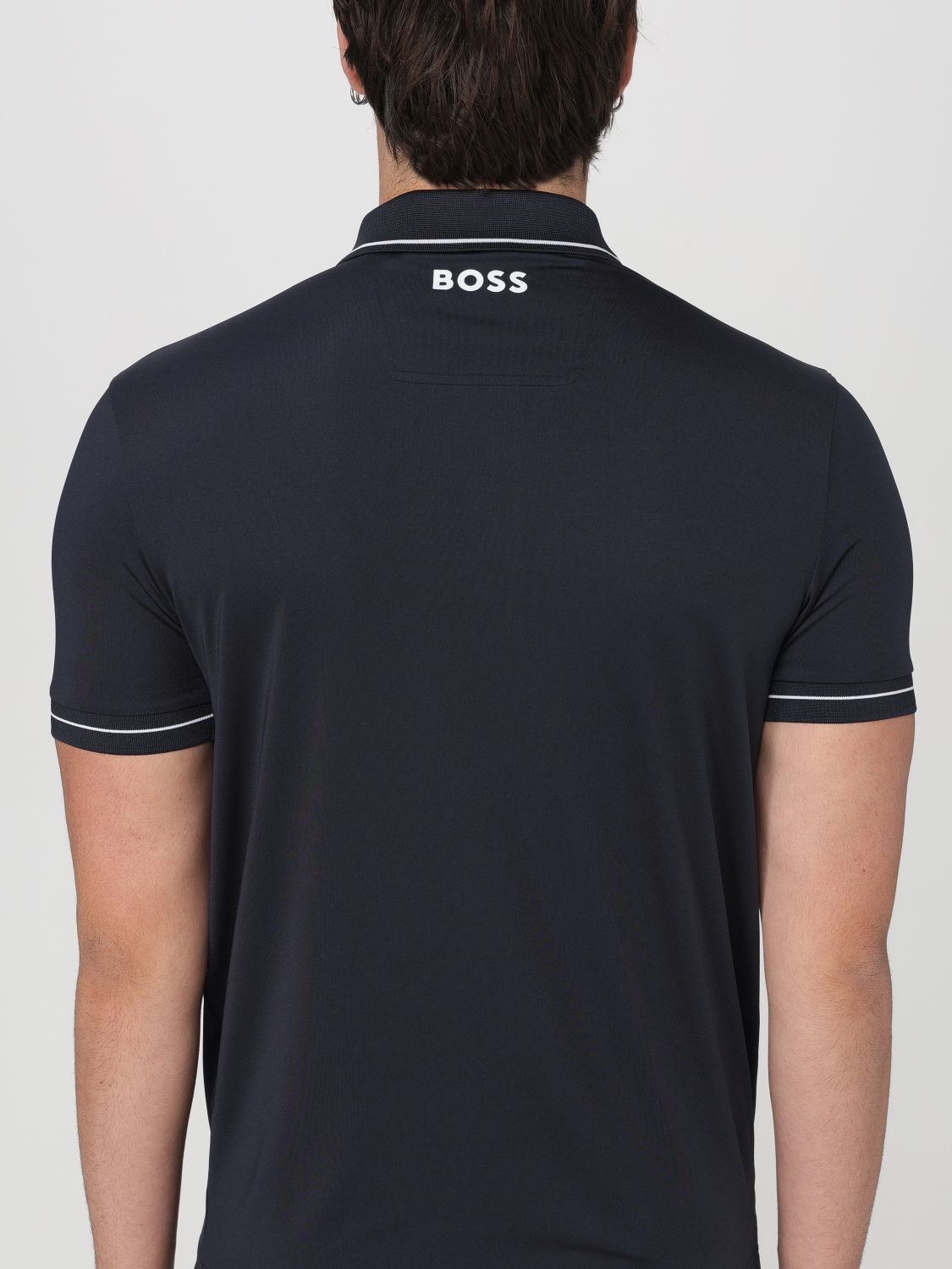 Polo Shirt Men color Blue