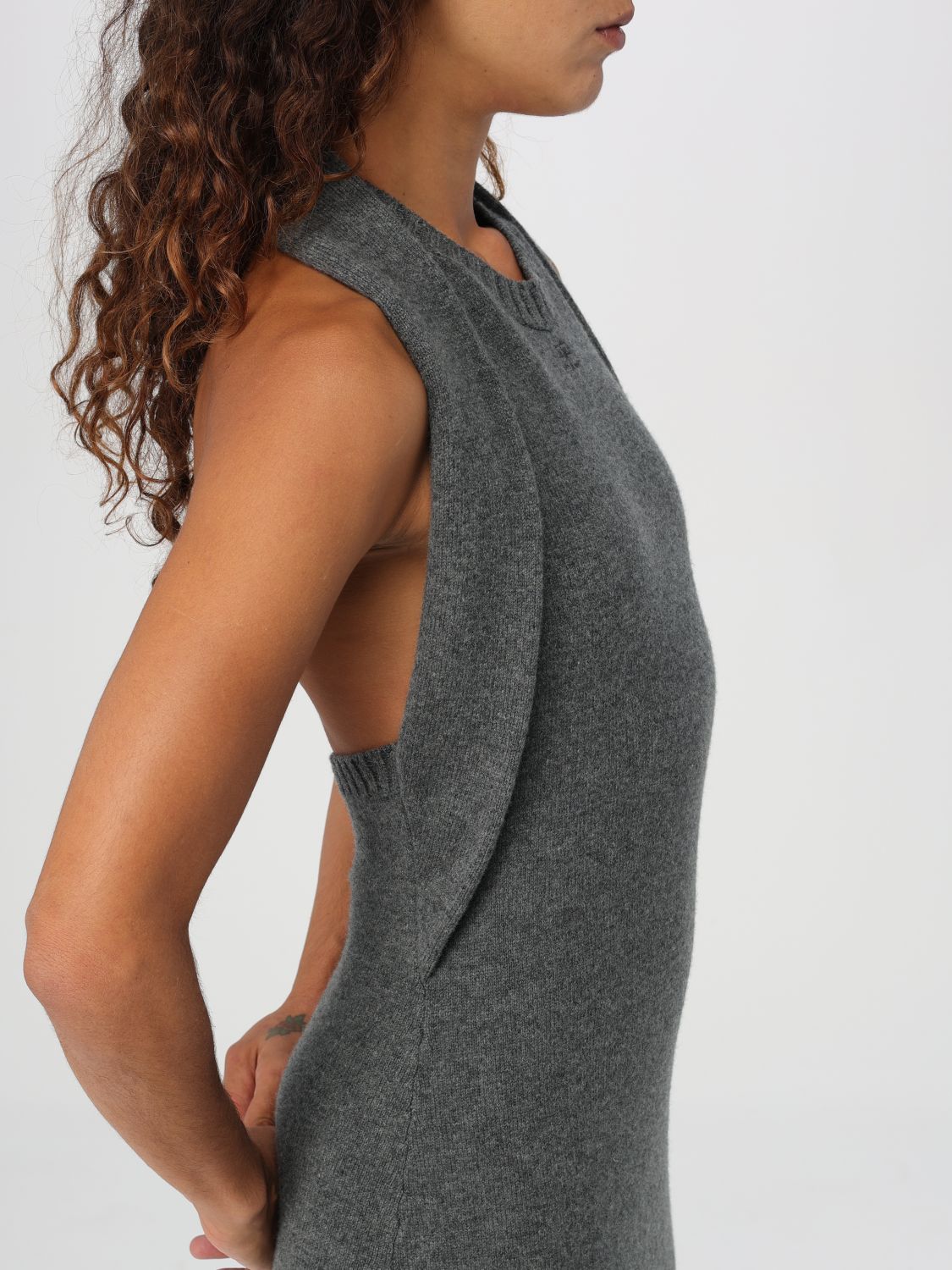 Dress COURRÈGES Woman color Grey