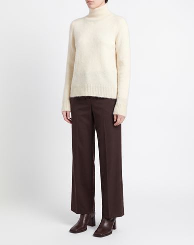Woman Turtleneck Ivory Size 2 Mohair wool, Polyamide, Wool