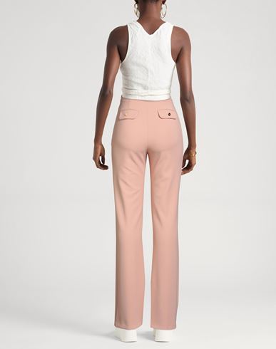 Woman Pants Blush Size 10 Polyester, Elastane