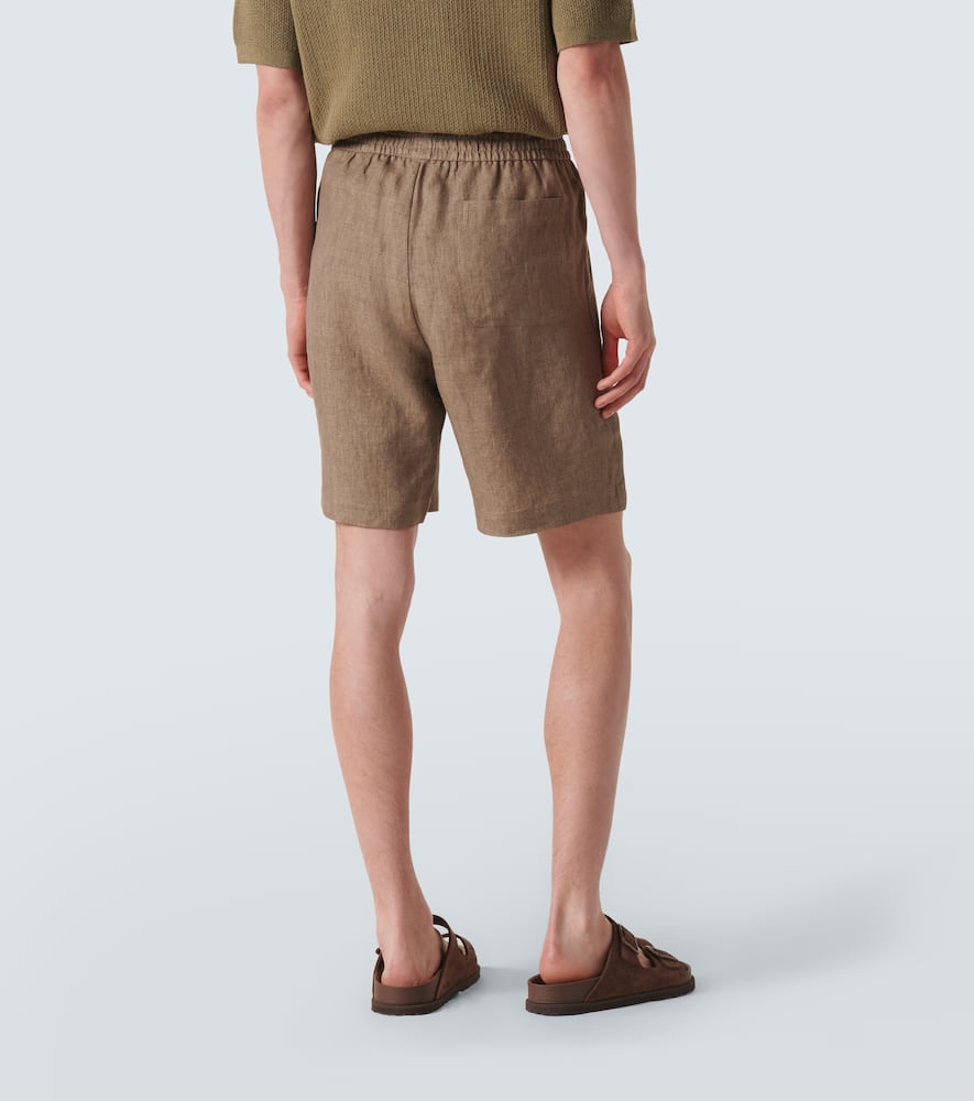 Linen shorts