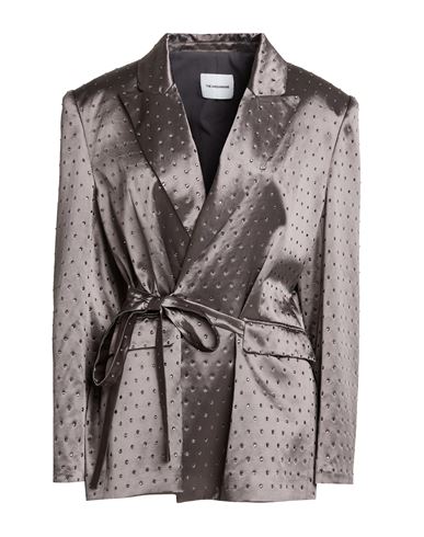 Woman Blazer Taupe Size 2 Viscose