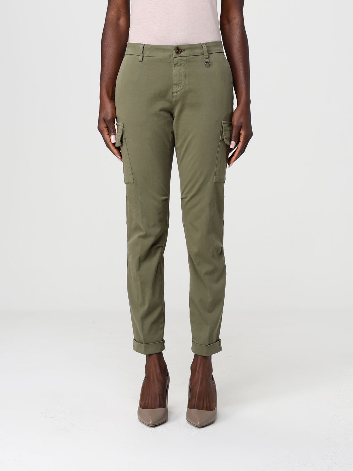 Pants Woman color Sage