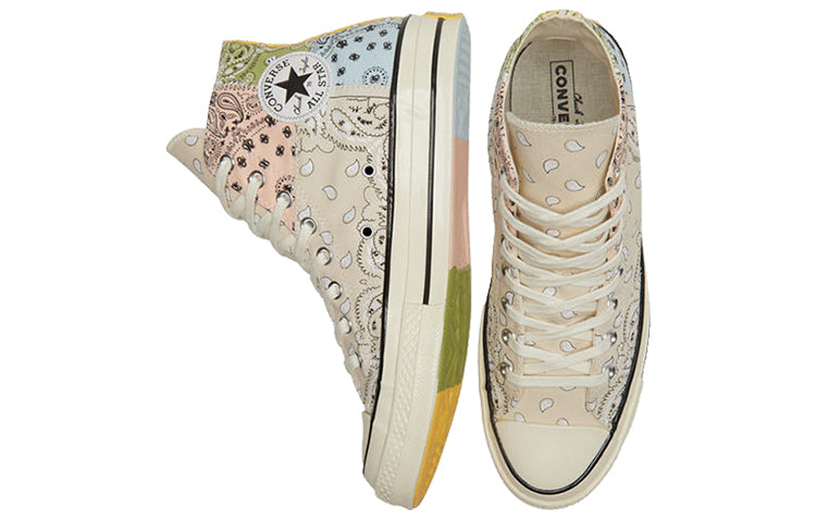 Offspring x Chuck 70 High 'Paisley - Natural Ivory'
