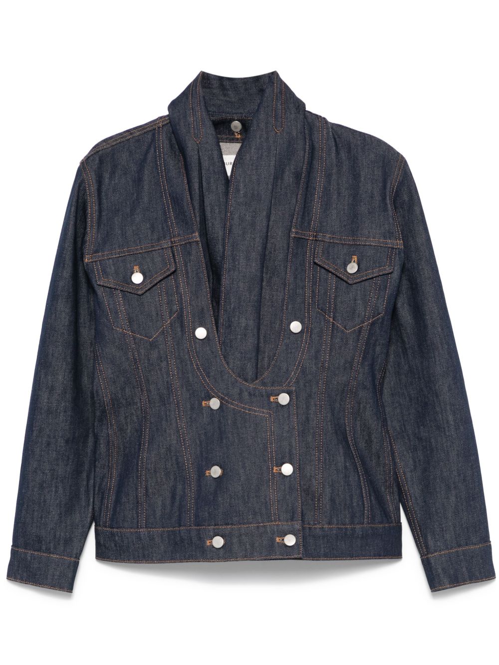 Open Heart denim jacket - Blue