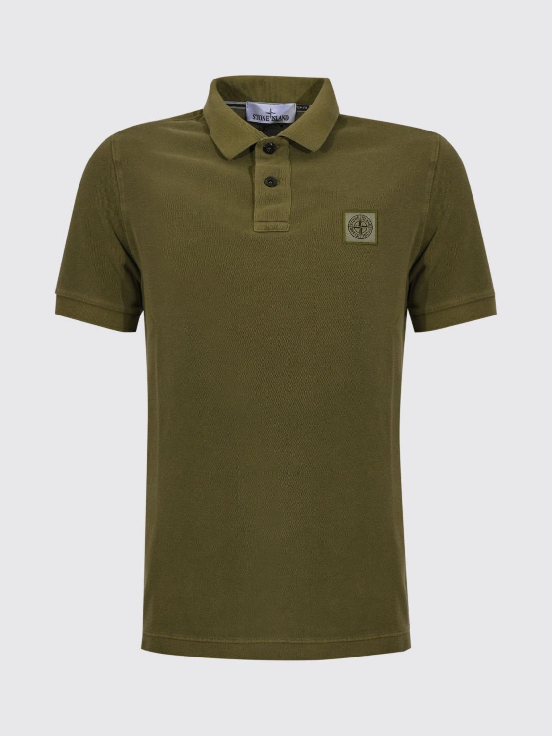Polo Shirt Men color Military