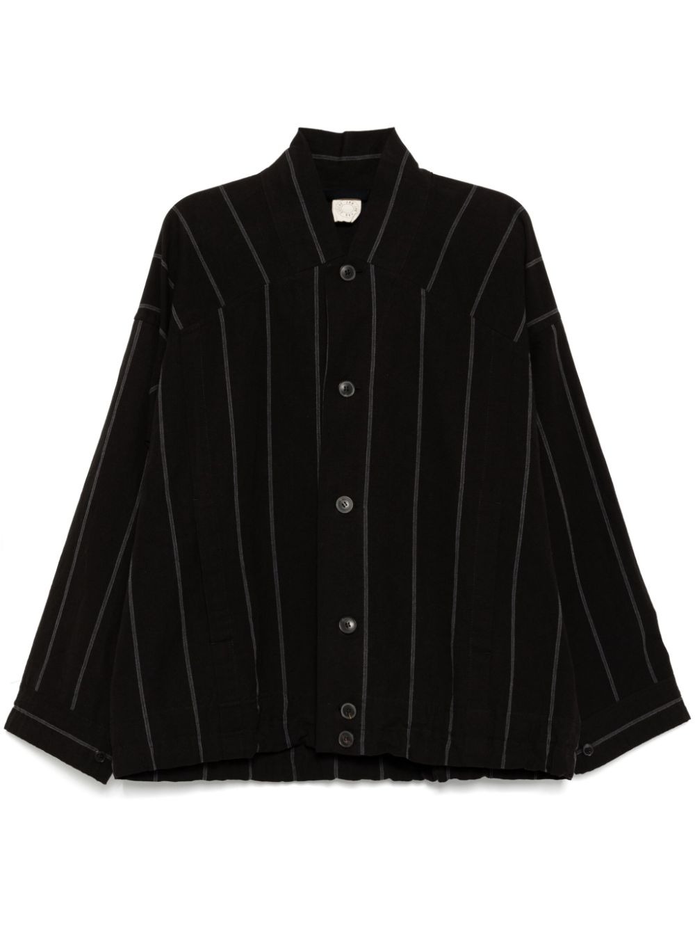 Striped jacket - Black