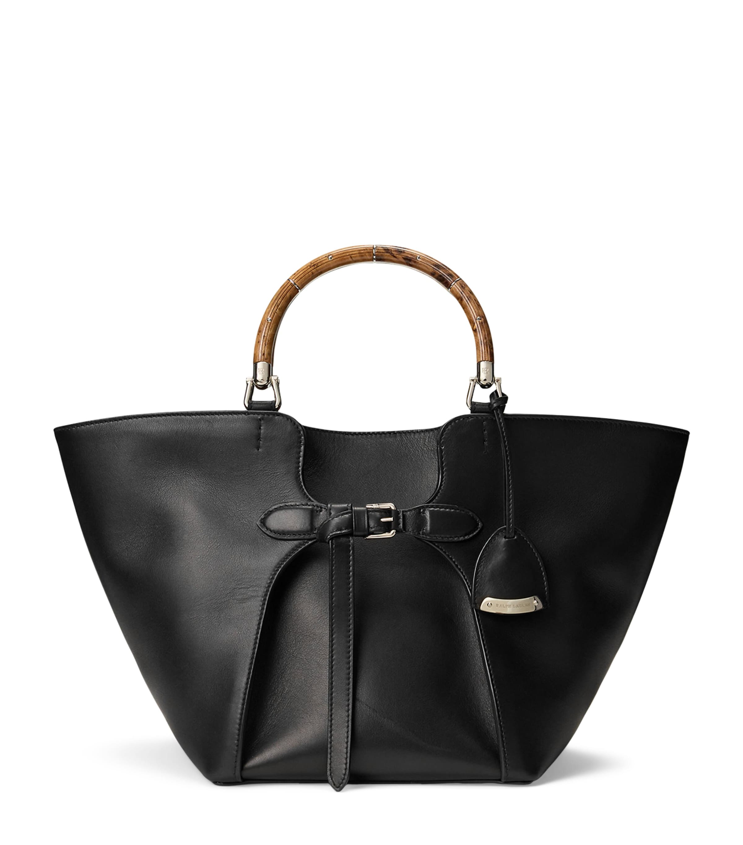 Leather Ralph Tote Bag