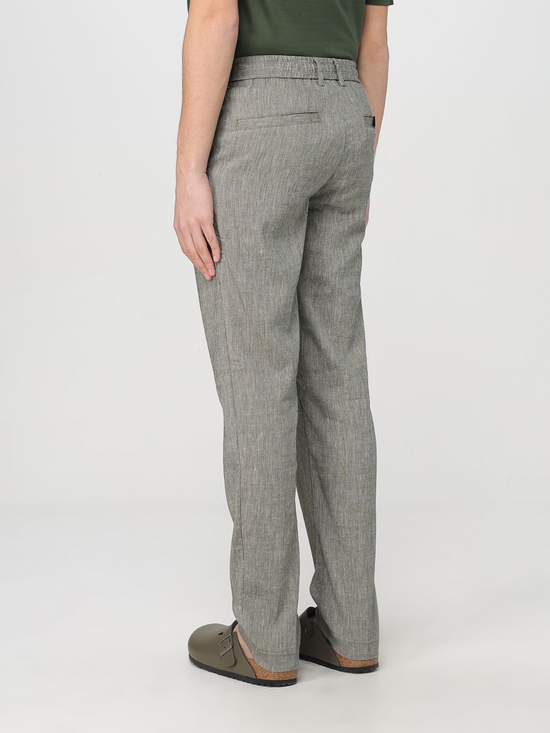 Pants BOSS Men color Green