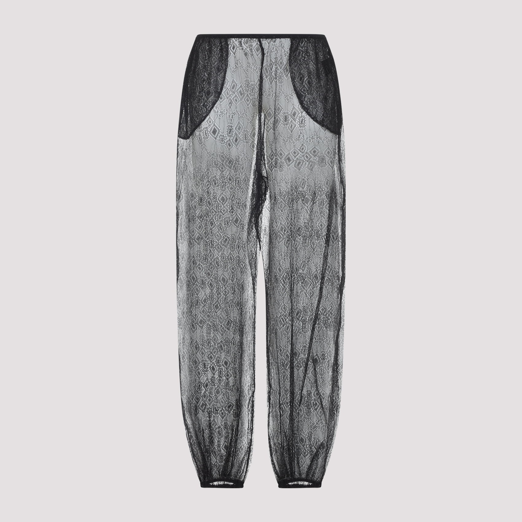 Orissa Lace Ballon Pants Black Polyamide Polyester - Women