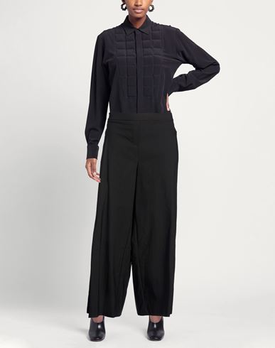 Woman Pants Black Size S Viscose, Polyamide, Elastane