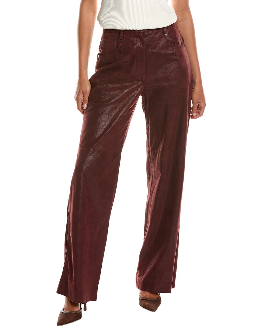 Brunello Cucinelli Suede Pant